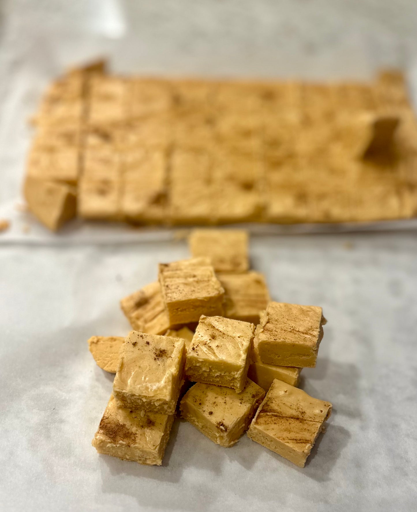 Pumpkin Spice Fudge