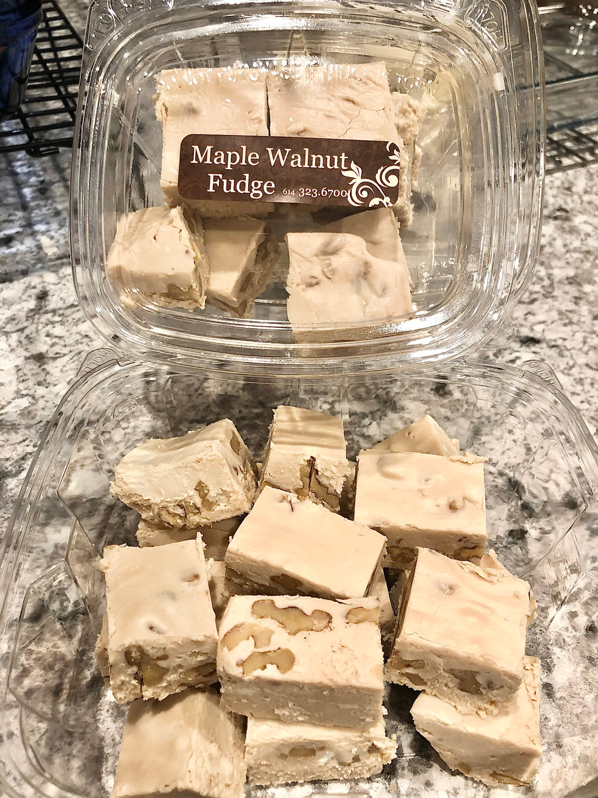 Barnyard Sweets Maple Walnut Fudge – The Blessed Barn Sweeterie