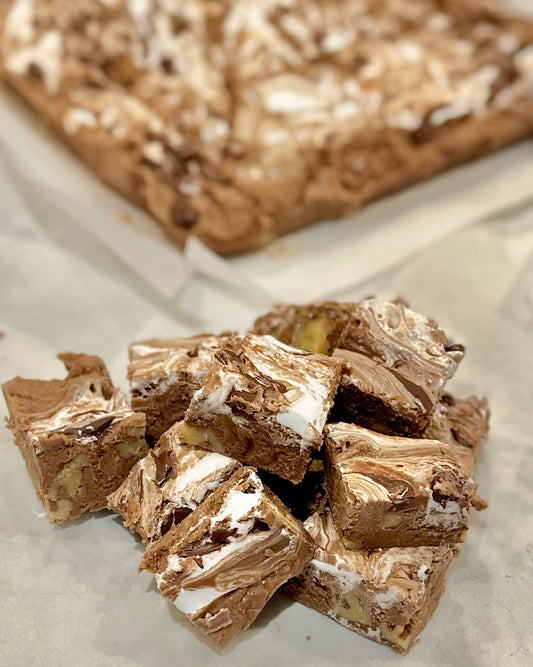 Rocky Road Fudge